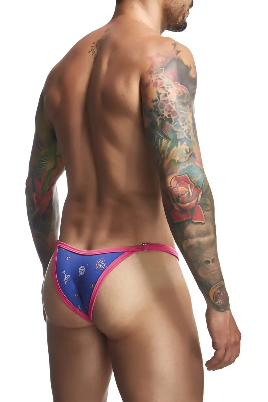 Kleidung_Justin   Simon_Herrenunterwäsche JUSTIN SIMON XSJ12 Bikini Farbenparty
