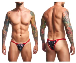 Kleidung_Justin   Simon_Herrenunterwäsche JUSTIN SIMON XSJ12 Bikini Farbe Psychodelisch