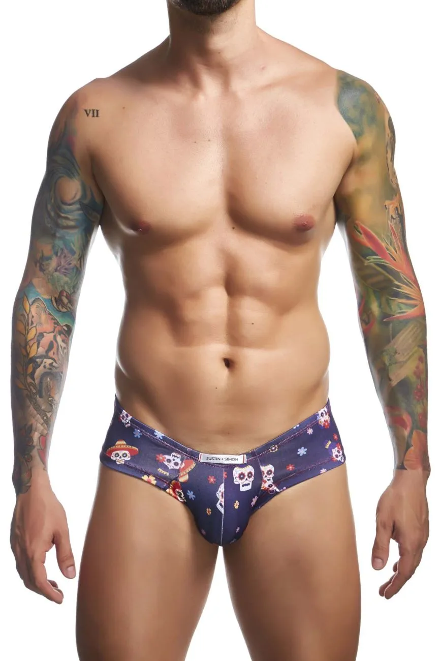 Kleidung_Justin   Simon_Herrenunterwäsche JUSTIN SIMON XSJ22 Cheek Slip Farbe Mexiko