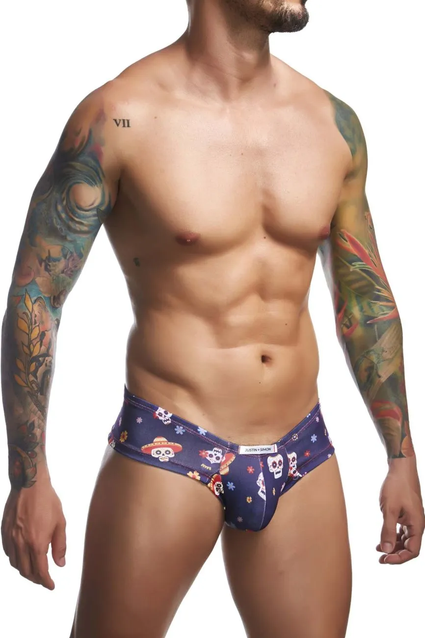 Kleidung_Justin   Simon_Herrenunterwäsche JUSTIN SIMON XSJ22 Cheek Slip Farbe Mexiko