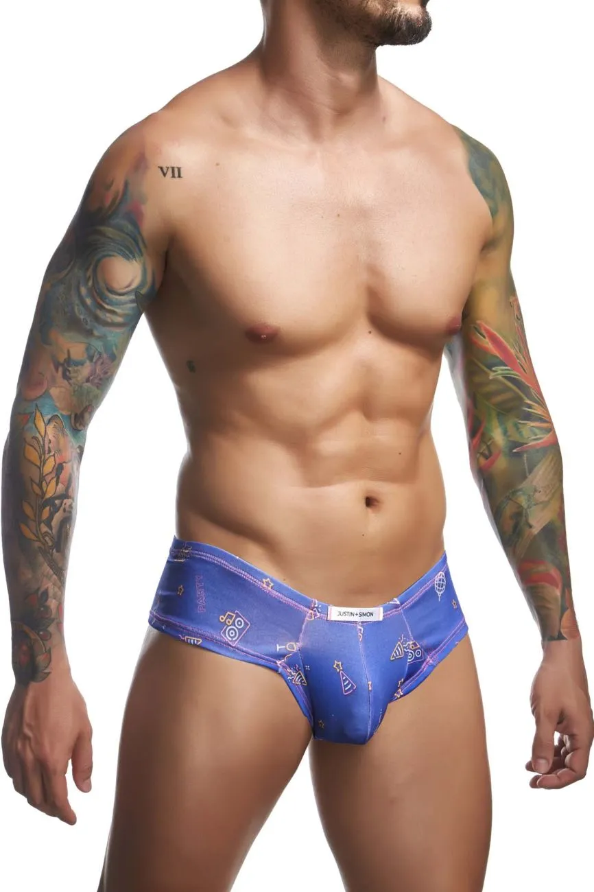 Kleidung_Justin   Simon_Herrenunterwäsche JUSTIN SIMON XSJ22 Cheek Briefs Farbvariante Party