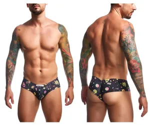 Bekleidung_Justin   Simon_Herrenunterwäsche JUSTIN SIMON XSJ22 Cheek Slip Farbe Psychodelic