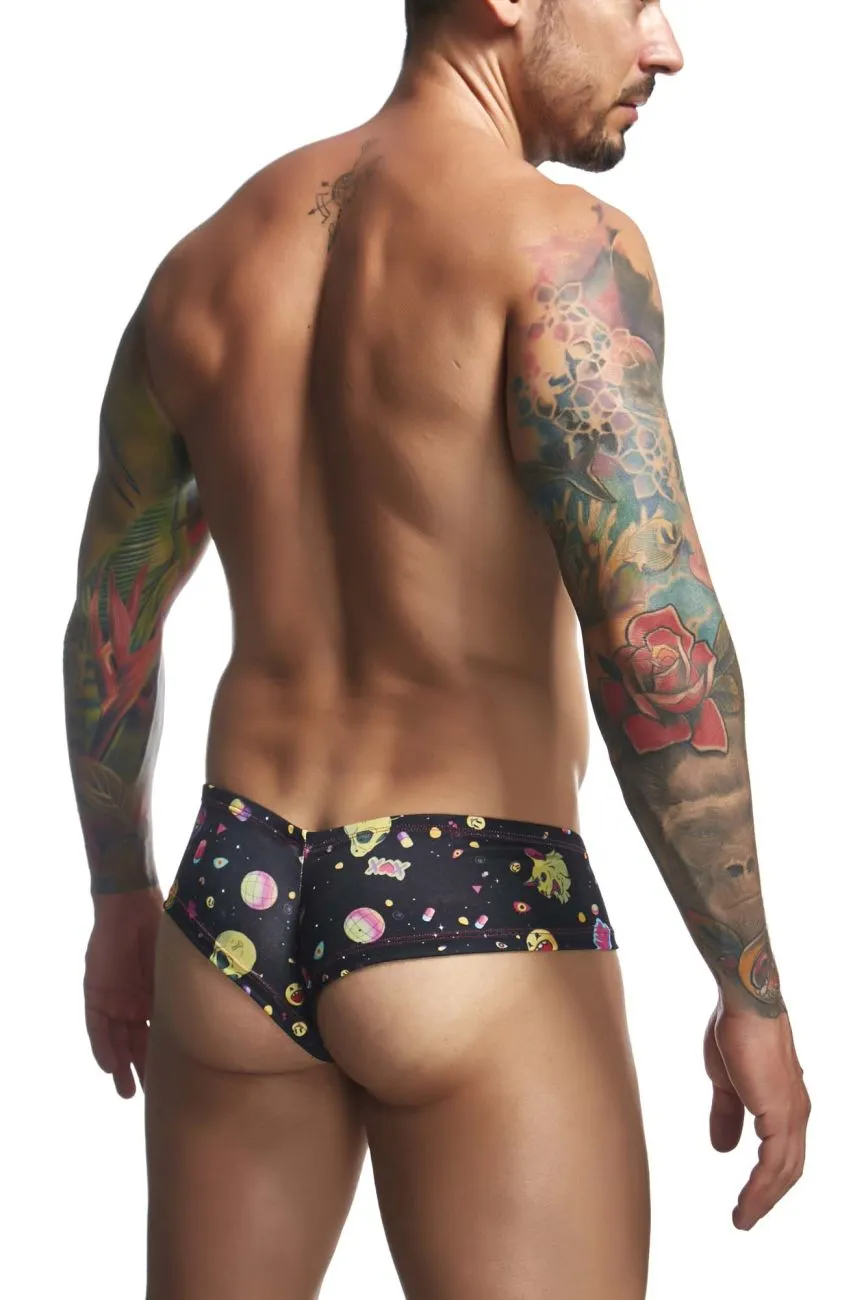 Bekleidung_Justin   Simon_Herrenunterwäsche JUSTIN SIMON XSJ22 Cheek Slip Farbe Psychodelic