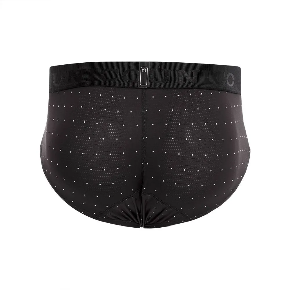 Bekleidung_Mundo Unico_Herrenunterwäsche Unico 22110201103 Astros Slip Farbe 90-Schwarz