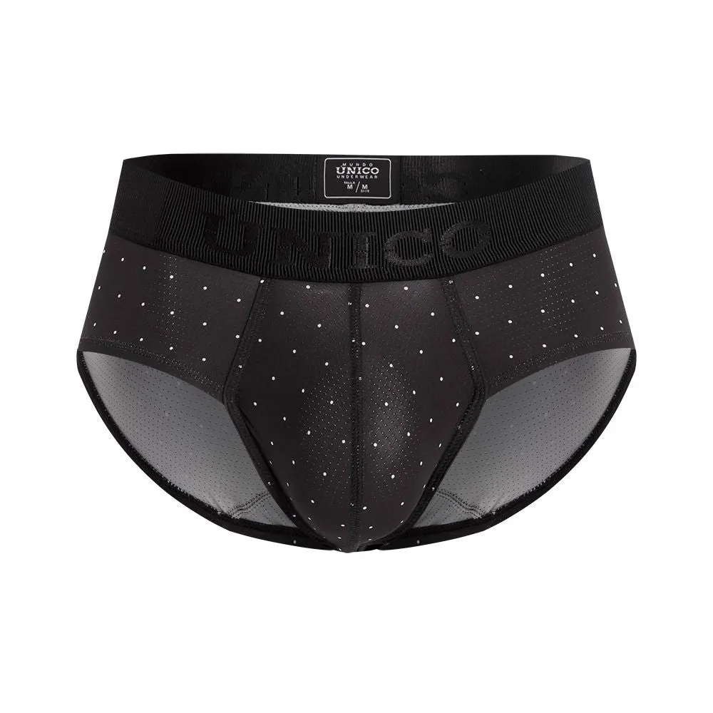 Bekleidung_Mundo Unico_Herrenunterwäsche Unico 22110201103 Astros Slip Farbe 90-Schwarz