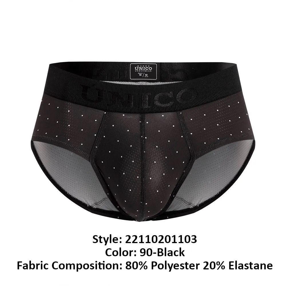 Bekleidung_Mundo Unico_Herrenunterwäsche Unico 22110201103 Astros Slip Farbe 90-Schwarz