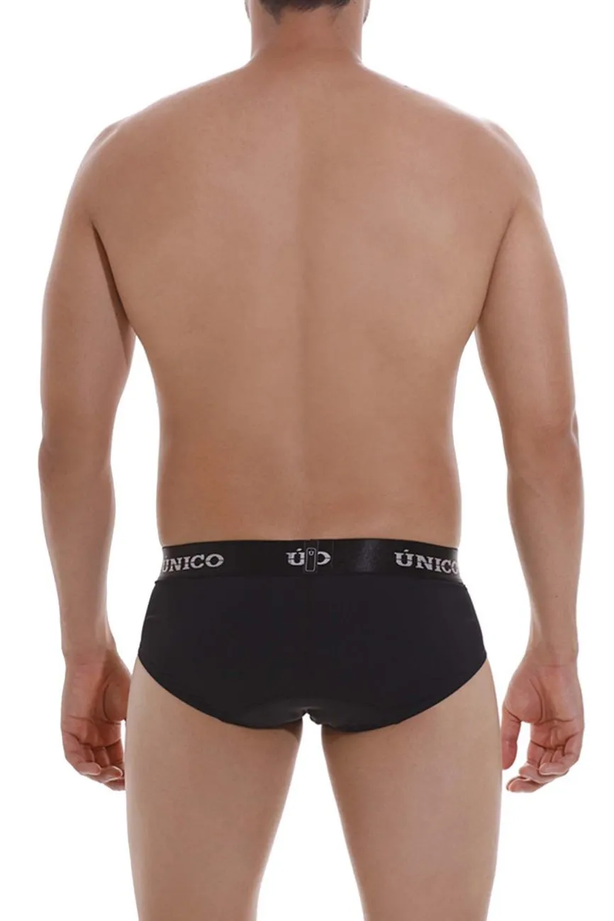 Bekleidung_Mundo Unico_Herrenunterwäsche Unico 22120201107 Intenso M22 Slip Farbe 99-Schwarz