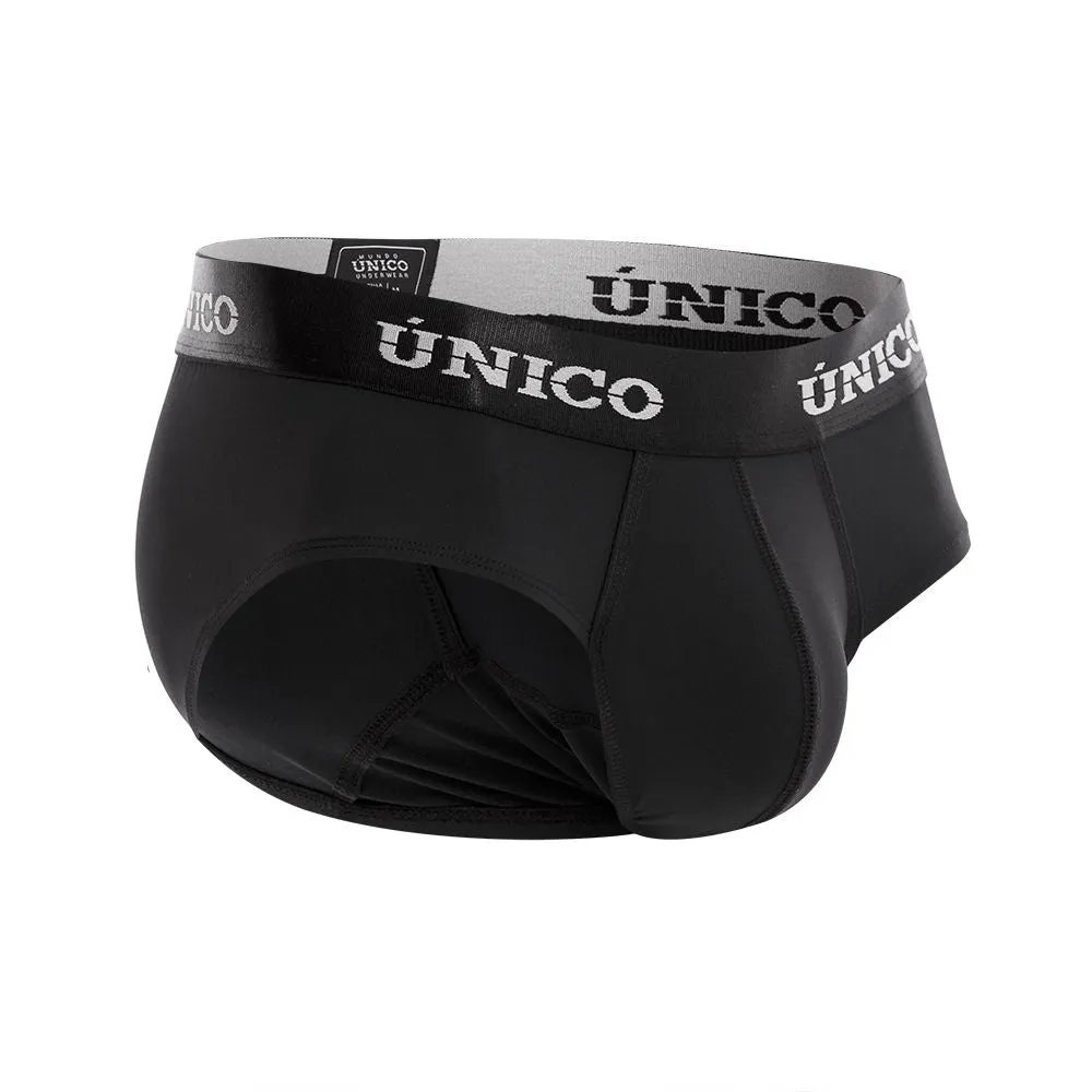 Bekleidung_Mundo Unico_Herrenunterwäsche Unico 22120201107 Intenso M22 Slip Farbe 99-Schwarz