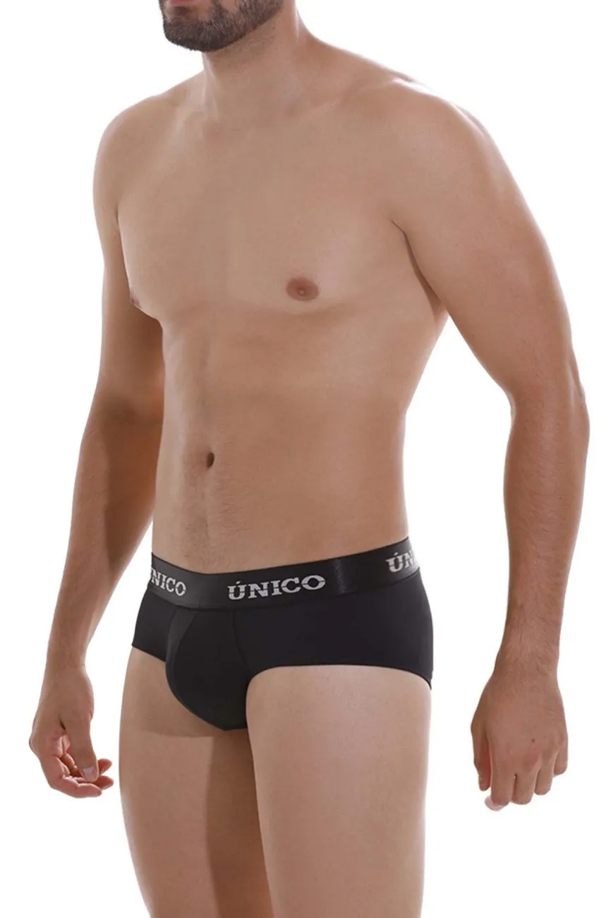 Bekleidung_Mundo Unico_Herrenunterwäsche Unico 22120201107 Intenso M22 Slip Farbe 99-Schwarz