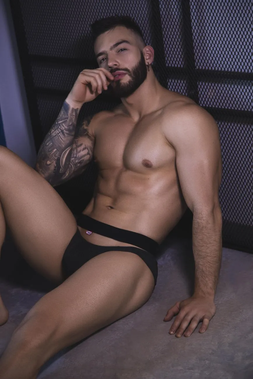 Bekleidung_Pikante_Herrenunterwäsche Pikante PIK 0998 Asmara Bikini Farbe Schwarz