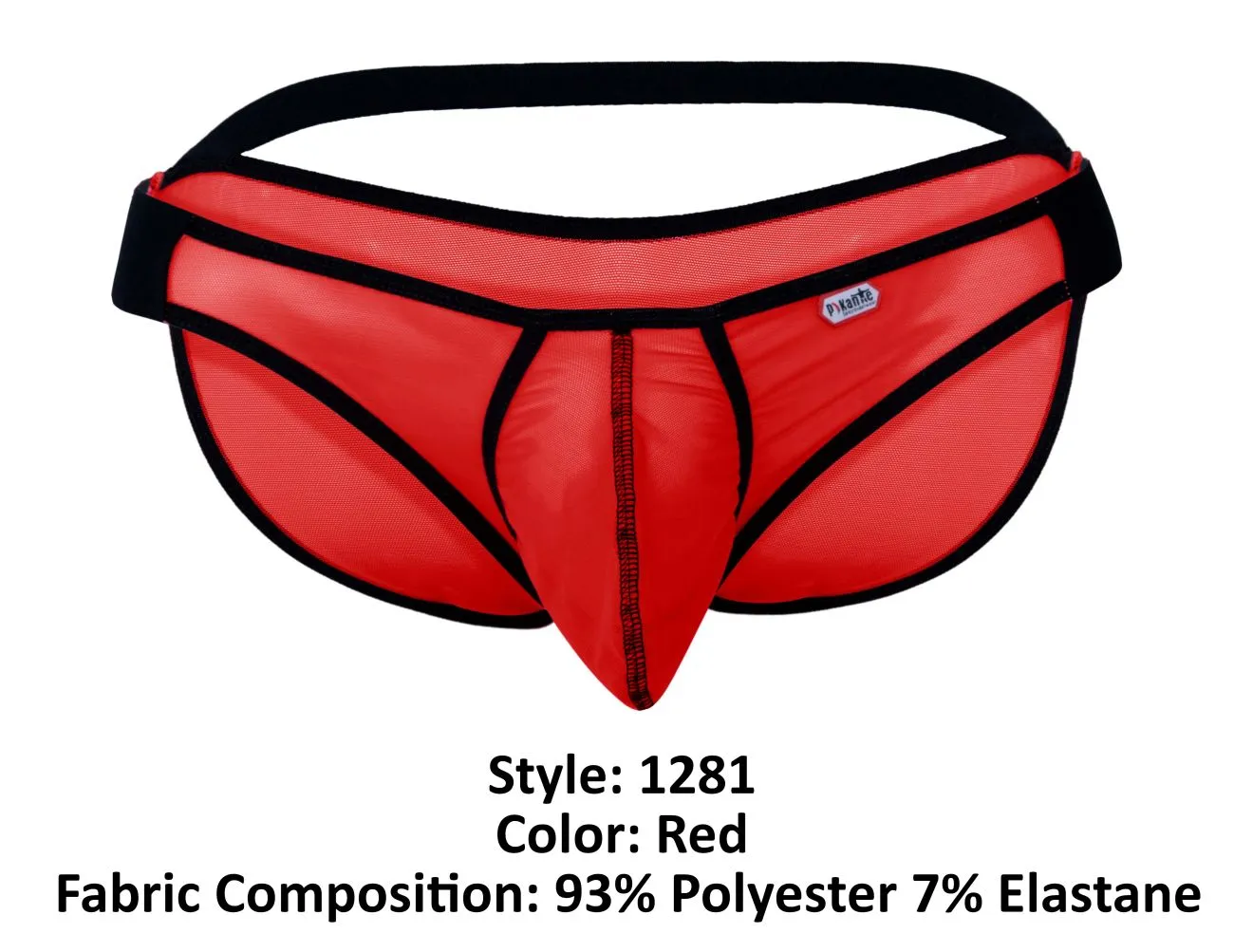 Bekleidung_Pikante_Herrenunterwäsche Pikante PIK 1281 Sonar Bikini Farbe Rot
