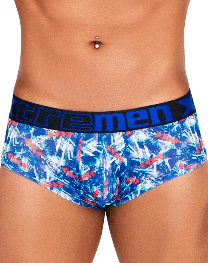 Clothing_Xtremen_Herrenunterwäsche Xtremen 41313 Lebhafte Druck-Slipunterhosen