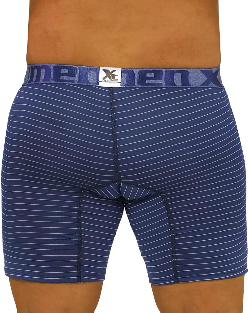 Clothing_Xtremen_Herrenunterwäsche Xtremen 70004 Gestreifte Boxershorts