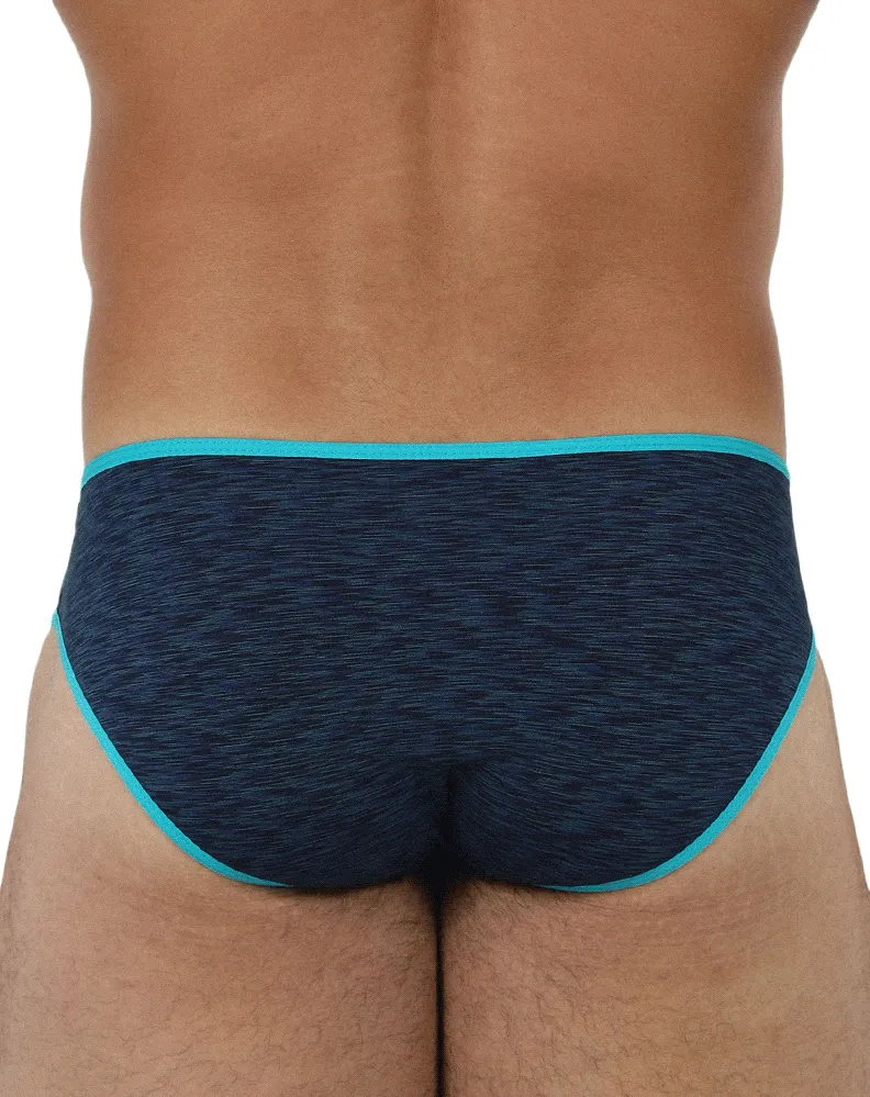 Clothing_Xtremen_Herrenunterwäsche Xtremen 91074 Mikrofaser-Slip Blau