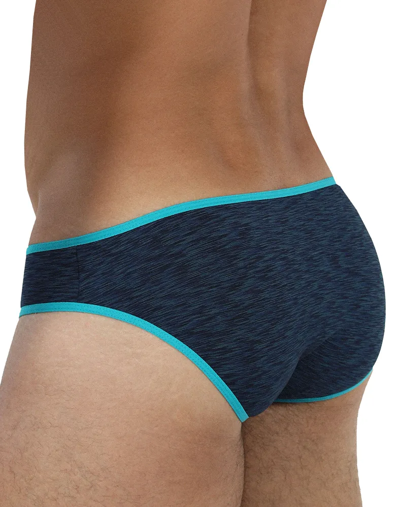 Clothing_Xtremen_Herrenunterwäsche Xtremen 91074 Mikrofaser-Slip Blau