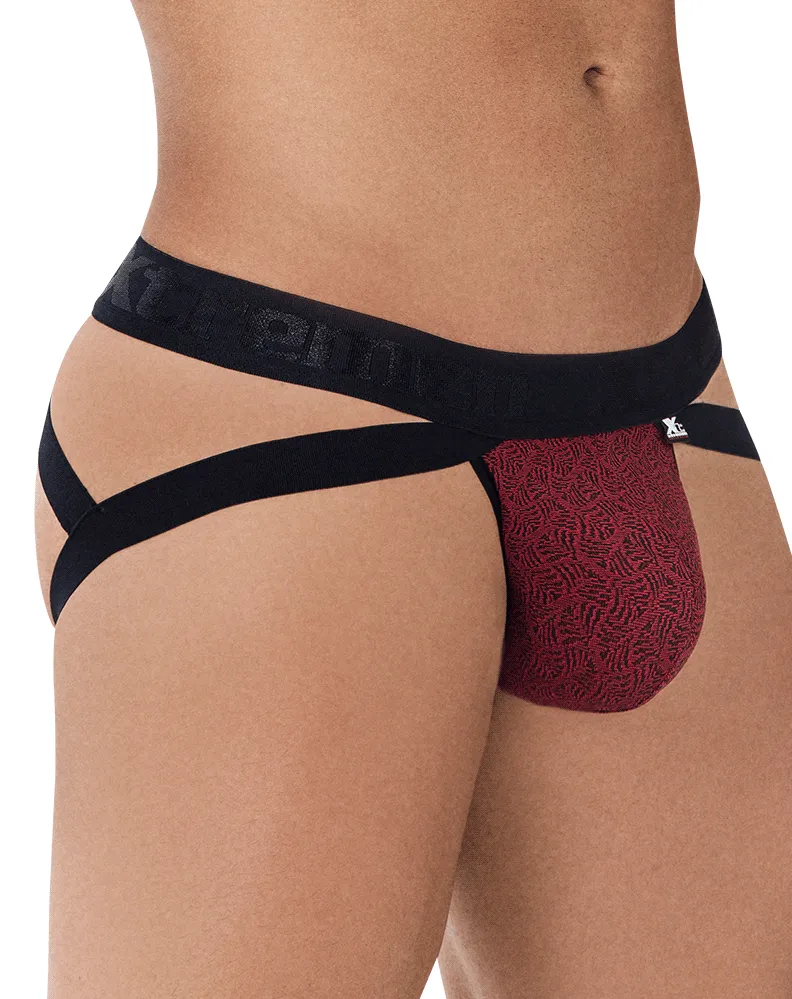 Clothing_Xtremen_Herrenunterwäsche Xtremen 91085 Mikrofaser-Jacquard-Jockstrap