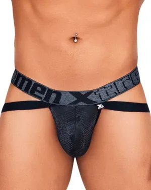 Clothing_Xtremen_Herrenunterwäsche Xtremen 91128 Jockstrap mit Schlangenmuster