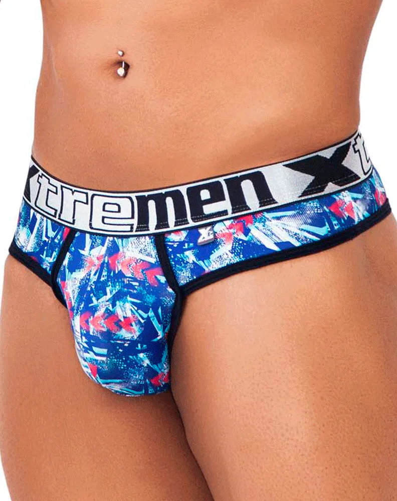 Clothing_Xtremen_Herrenunterwäsche Xtremen 91131 Lebhaft bedruckte Tangas