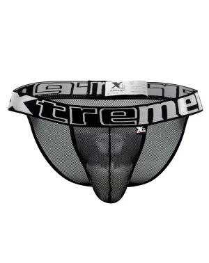 Clothing_Xtremen_Herrenunterwäsche Xtremen 91136 Sexy Mesh-Bikini Schwarz