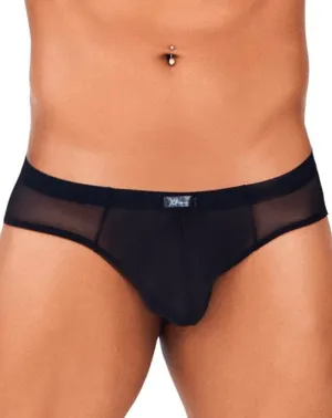 Clothing_Xtremen_Herrenunterwäsche Xtremen 91138 Mesh Slip Schwarz