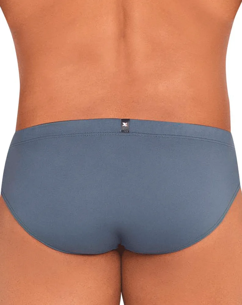 Clothing_Xtremen_Herrenunterwäsche Xtremen 91142 Ultraweiche Slip Dunkelgrau