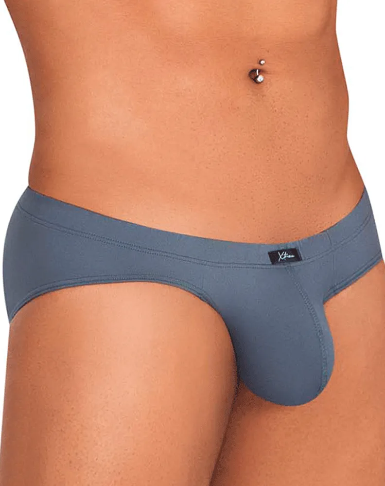 Clothing_Xtremen_Herrenunterwäsche Xtremen 91142 Ultraweiche Slip Dunkelgrau