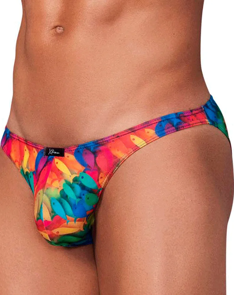 Clothing_Xtremen_Herrenunterwäsche Xtremen 91145 Bedrucktes Mikrofaser-Bikini