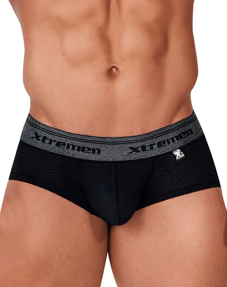 Clothing_Xtremen_Herrenunterwäsche Xtremen 91158 Capriati Slips Schwarz