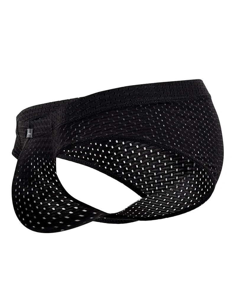 Clothing_Xtremen_Herrenunterwäsche Xtremen 91169 Mesh Slip Schwarz