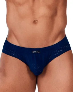 Clothing_Xtremen_Herrenunterwäsche Xtremen 91169 Mesh Slip Marineblau