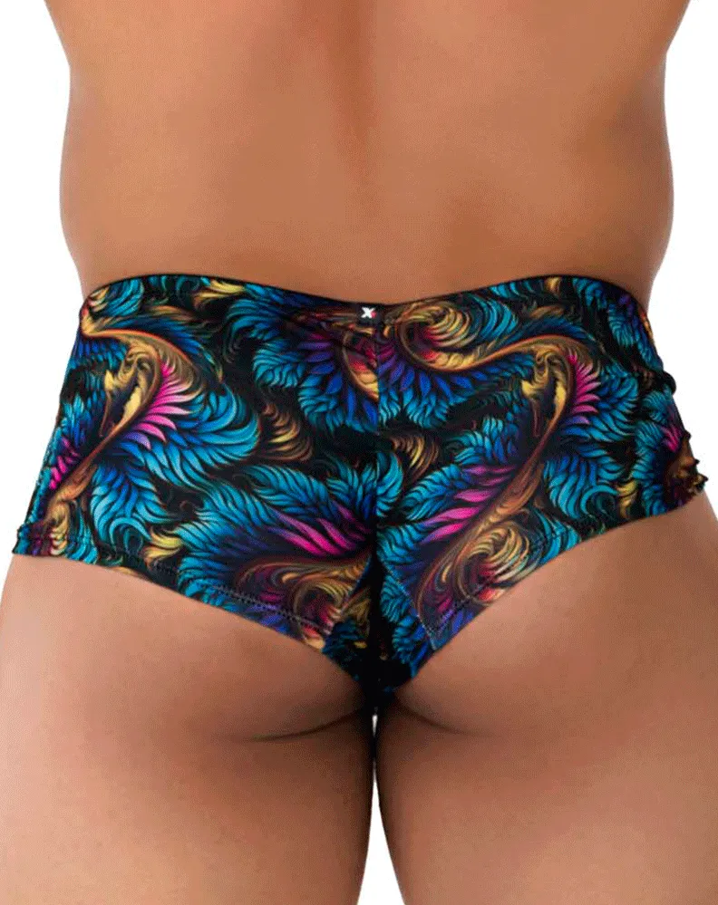 Clothing_Xtremen_Herrenunterwäsche Xtremen 91170 Bedruckte Boxershorts Blätter