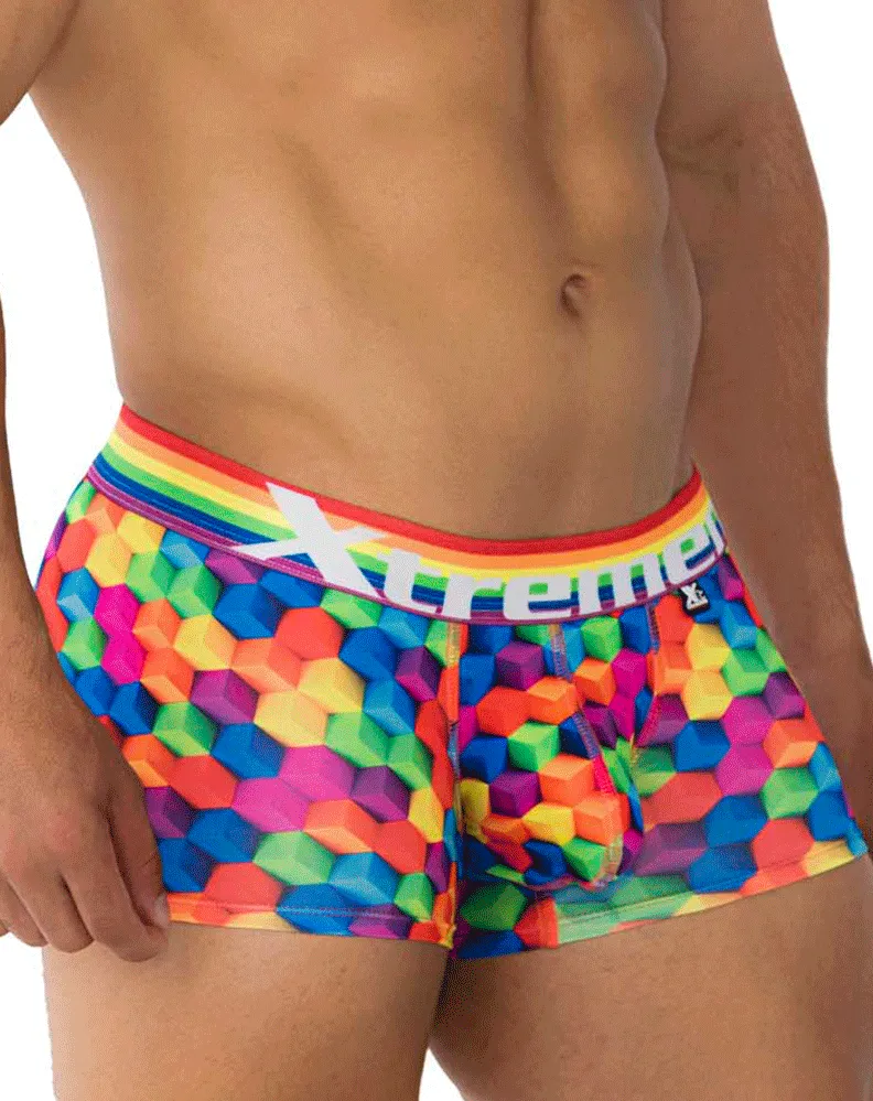 Clothing_Xtremen_Herrenunterwäsche Xtremen 91173 Bedruckte Boxershorts Würfel