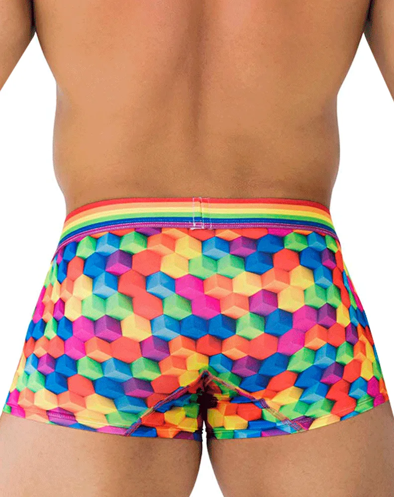 Clothing_Xtremen_Herrenunterwäsche Xtremen 91173 Bedruckte Boxershorts Würfel
