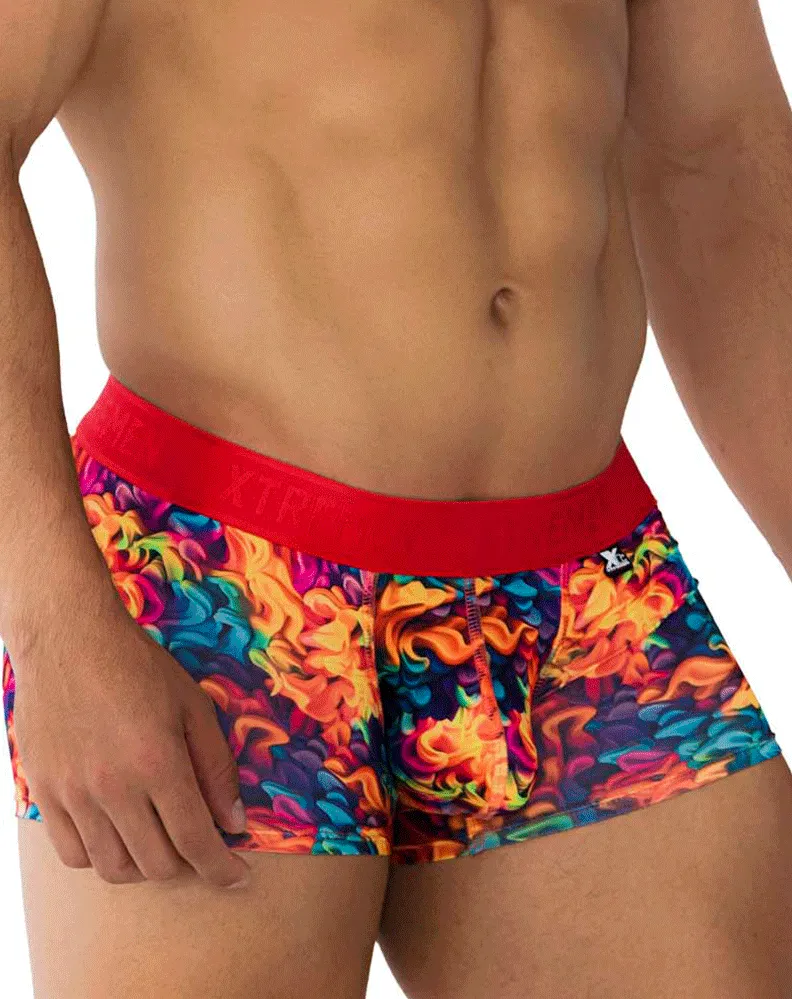 Clothing_Xtremen_Herrenunterwäsche Xtremen 91173 Bedruckte Boxershorts Feuer