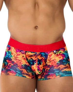 Clothing_Xtremen_Herrenunterwäsche Xtremen 91173 Bedruckte Boxershorts Feuer