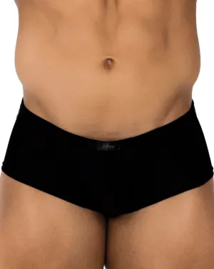 Clothing_Xtremen_Herrenunterwäsche Xtremen 91175 Mikrofaser-Boxershorts Schwarz