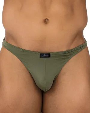 Clothing_Xtremen_Herrenunterwäsche Xtremen 91176 Mikrofaser-Tangas Grün