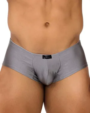 Clothing_Xtremen_Herrenunterwäsche Xtremen 91180 Mikrofaser-Boxershorts Silber