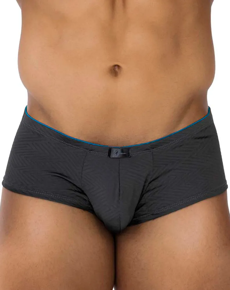 Clothing_Xtremen_Herrenunterwäsche Xtremen 91190 Jacquard-Boxershorts Grau