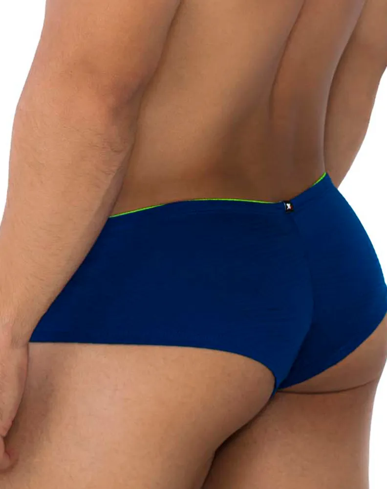 Clothing_Xtremen_Herrenunterwäsche Xtremen 91190 Jacquard-Boxershorts Königsblau
