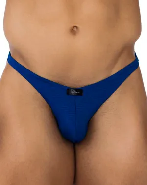 Clothing_Xtremen_Herrenunterwäsche Xtremen 91191 Jacquard-Tangas Königsblau