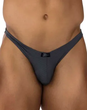 Clothing_Xtremen_Herrenunterwäsche Xtremen 91197 Jacquard-Bikini Grau