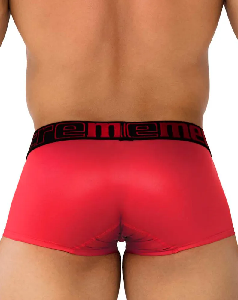 Clothing_Xtremen_Herrenunterwäsche Xtremen 91202 Mikrofaser-Boxershorts Kirsche