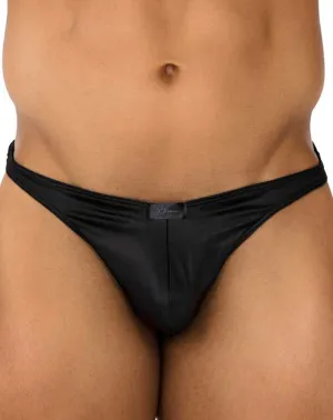 Clothing_Xtremen_Herrenunterwäsche Xtremen 91203 Mikrofaser-Tanga Schwarz