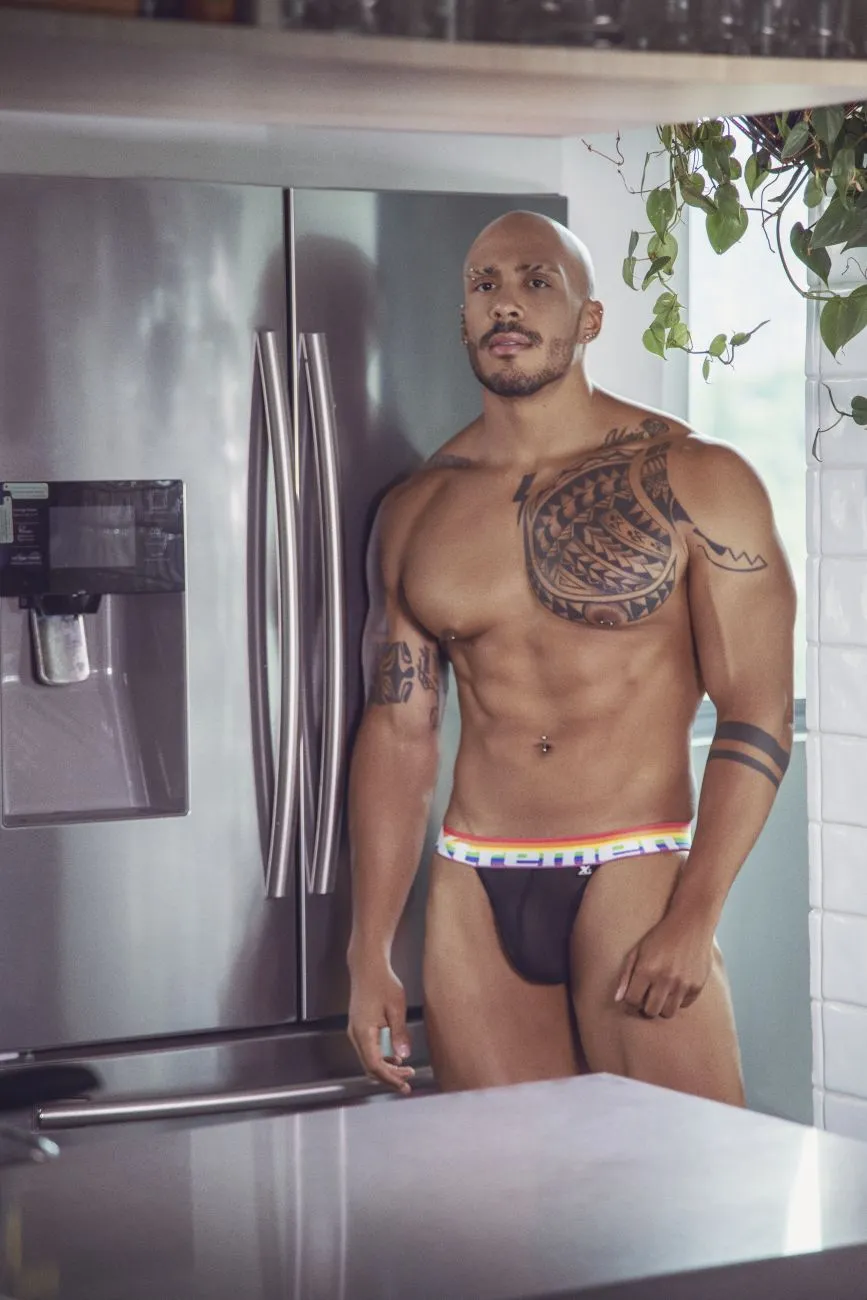 Clothing_Xtremen_Unterwäsche Pride Mesh Bikini