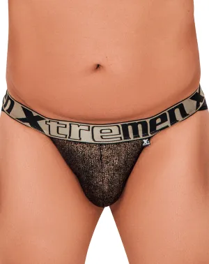 Clothing_Xtremen_Unterwäsche Xtremen 91089x Frice Mikrofaser-Bikini Schwarz