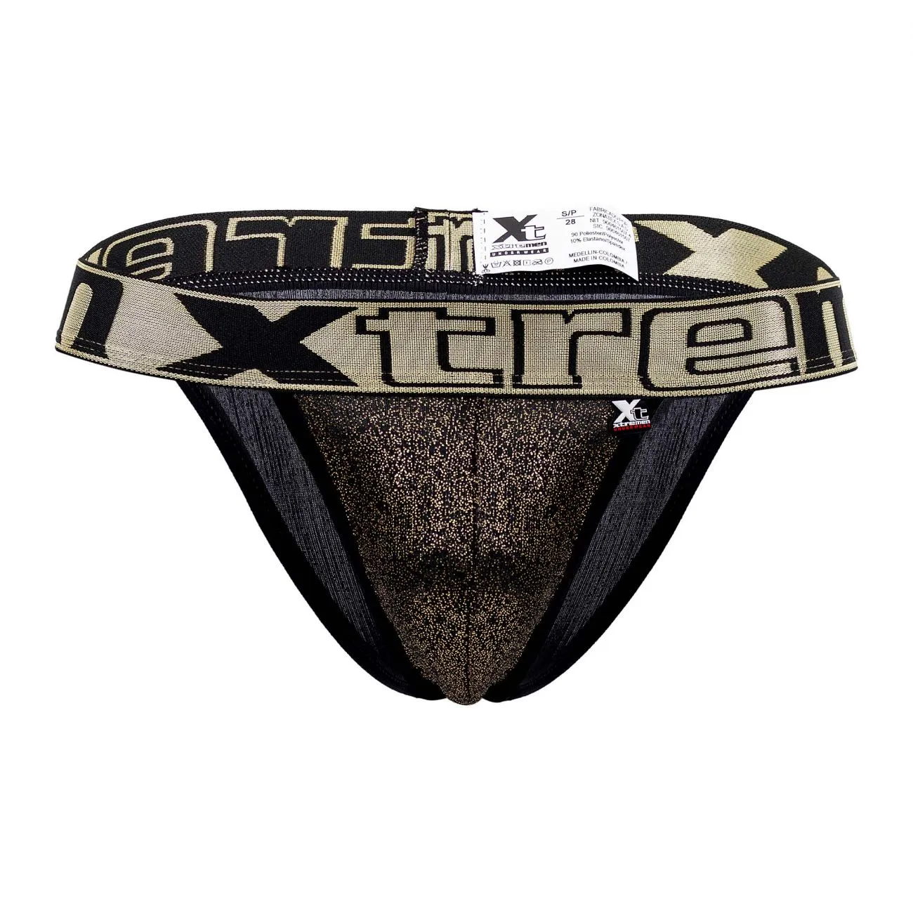Clothing_Xtremen_Unterwäsche Xtremen 91089X Frice Mikrofaser-Bikini Farbe Schwarz