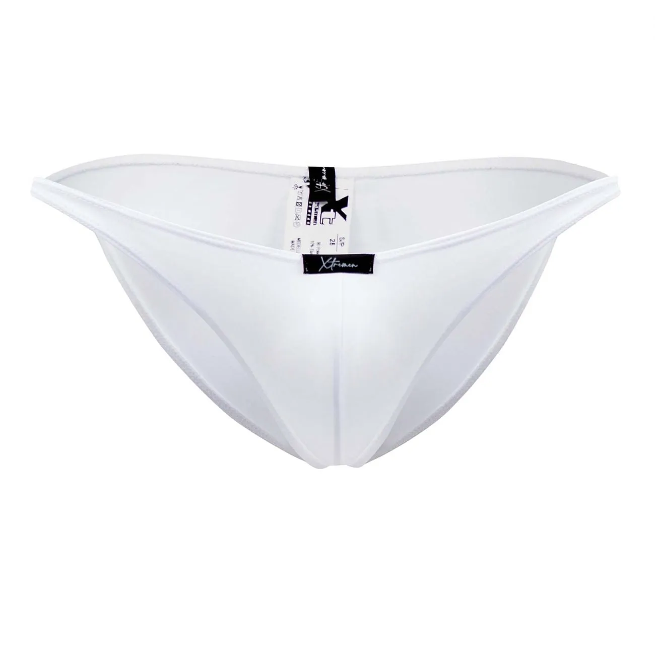 Clothing_Xtremen_Unterwäsche Xtremen 91093X Mikrofaser-Bikini Farbe Weiß