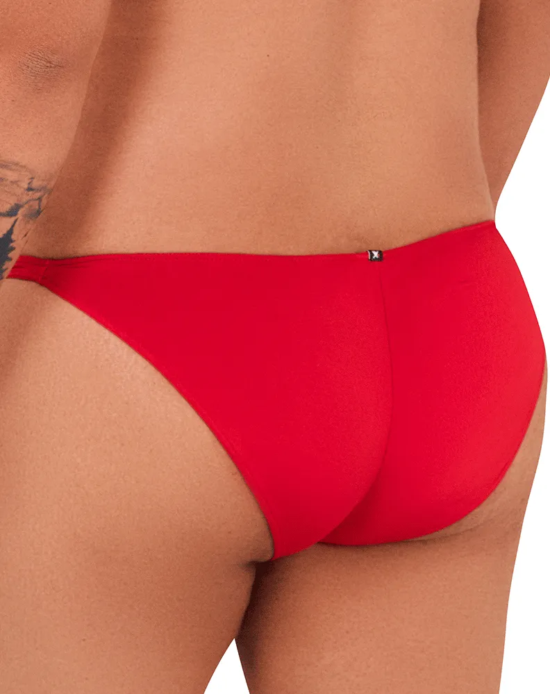 Clothing_Xtremen_Unterwäsche Xtremen 91093x Mikrofaser-Bikini Rot
