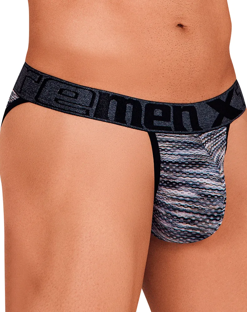 Clothing_Xtremen_Unterwäsche Xtremen 91098 Mikrofasermesh-Bikini Schwarz